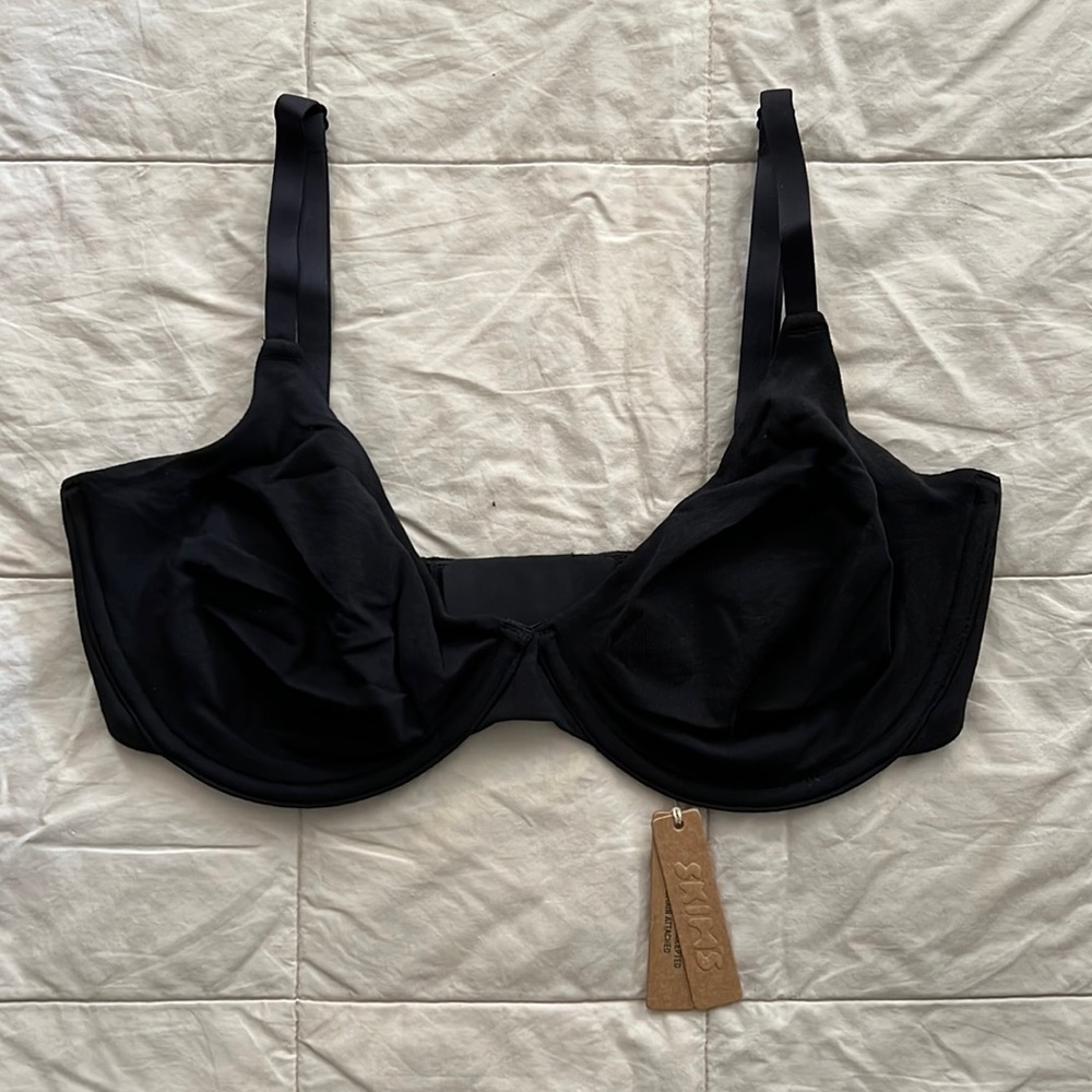 SKIMS COTTON JERSEY T-SHIRT BRA